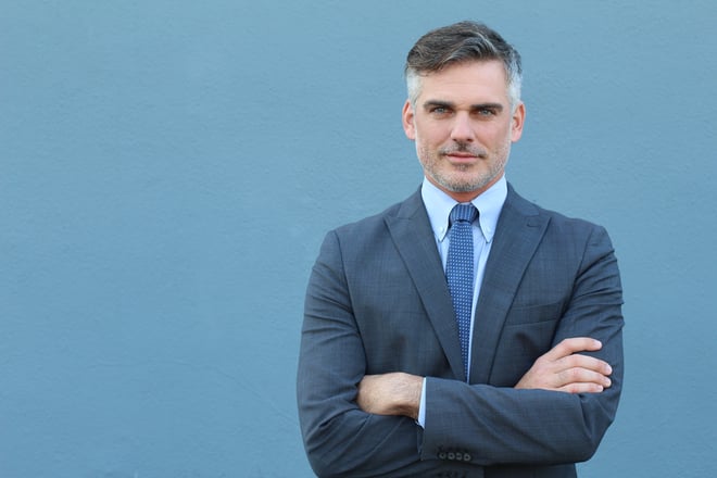 Man in a business Suit
